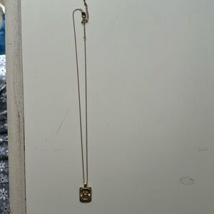 Gold H letter Necklace